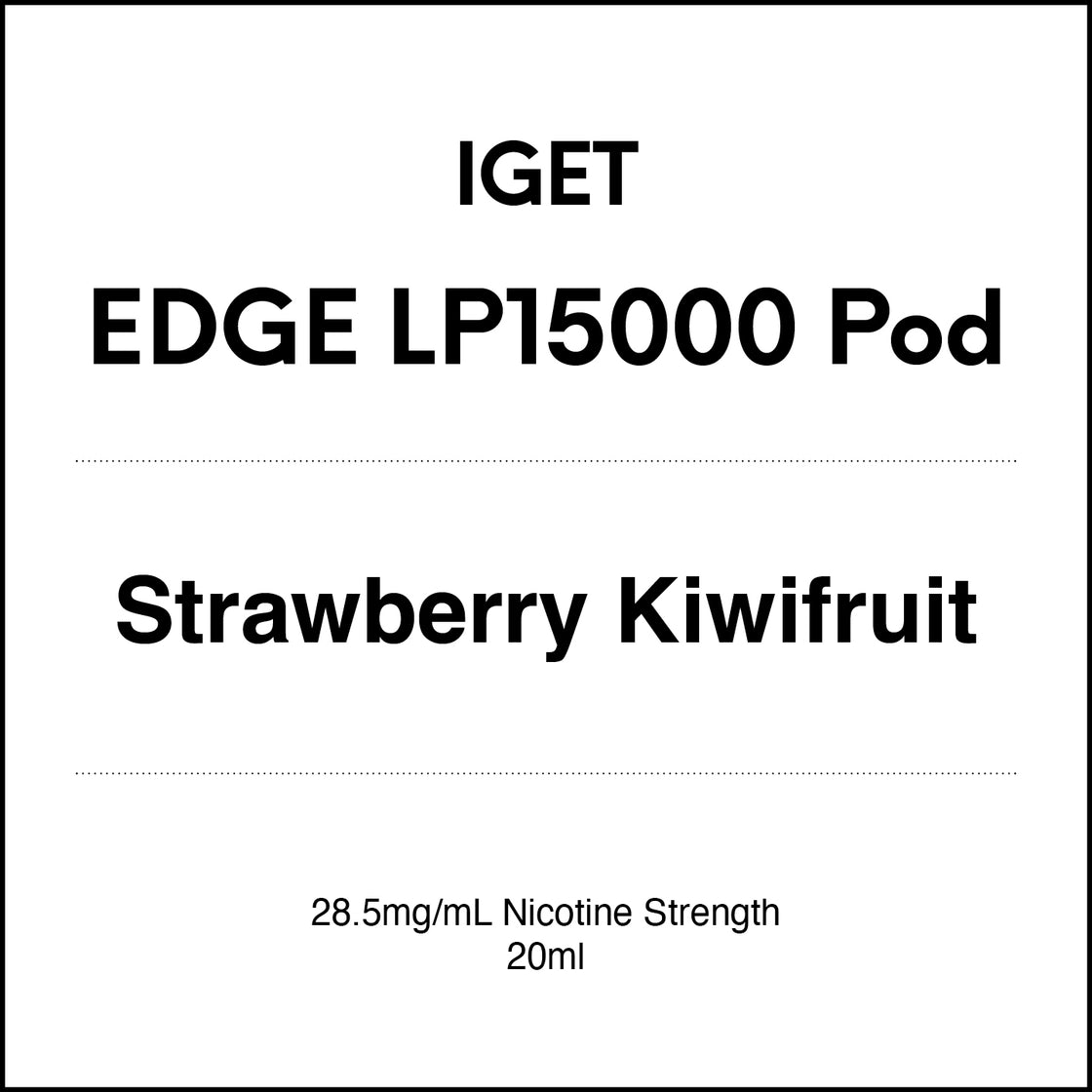 IGET EDGE LP15000 Pod 20ml