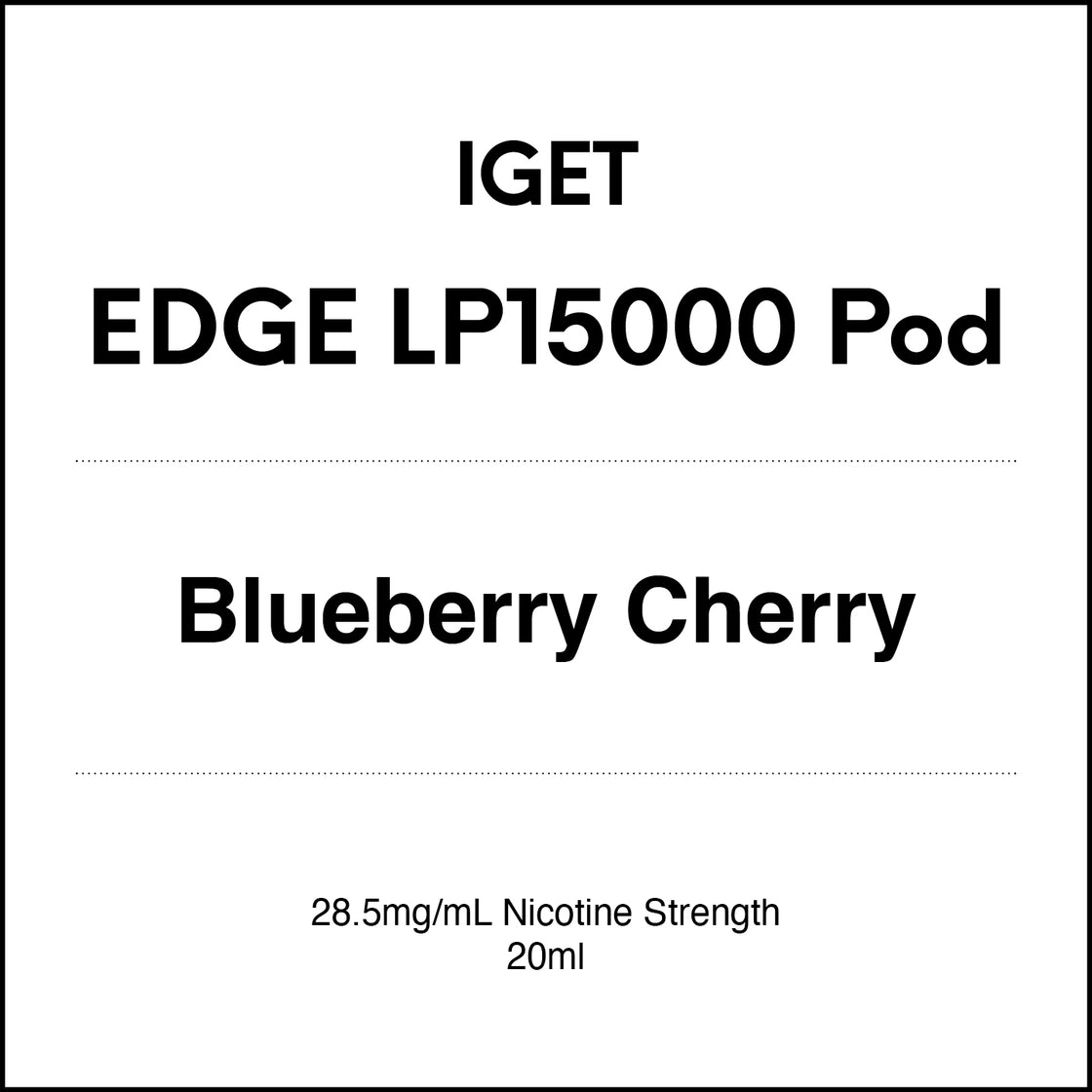 IGET EDGE LP15000 Pod 20ml