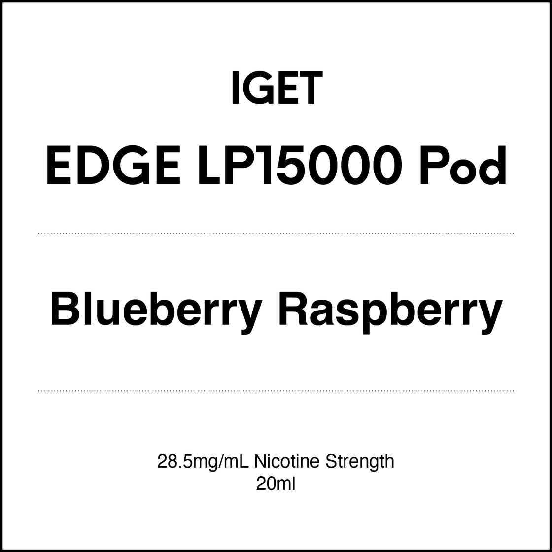 IGET EDGE LP15000 Pod 20ml