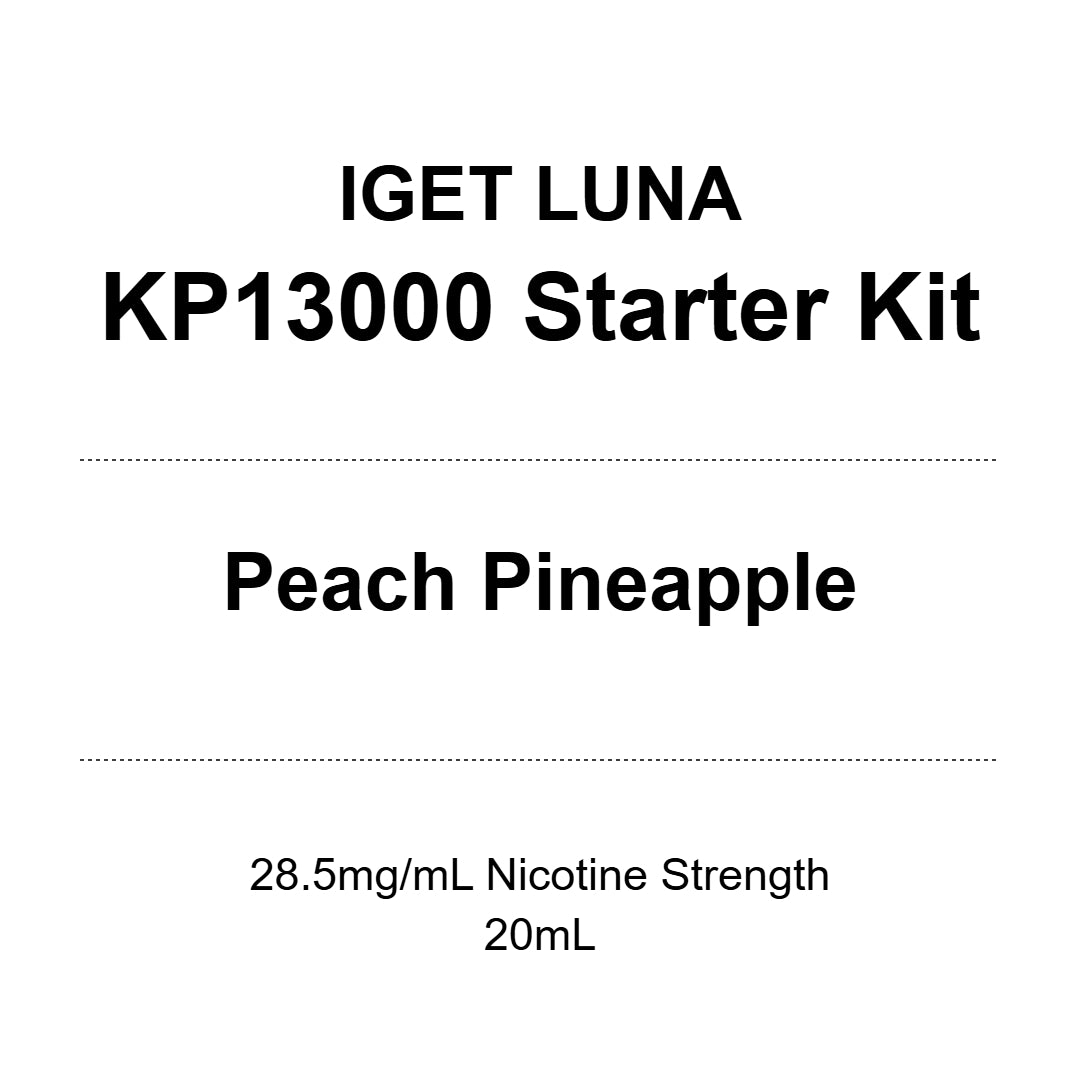 IGET Luna KP13000 Starter Kit - Strawberry Blueberry