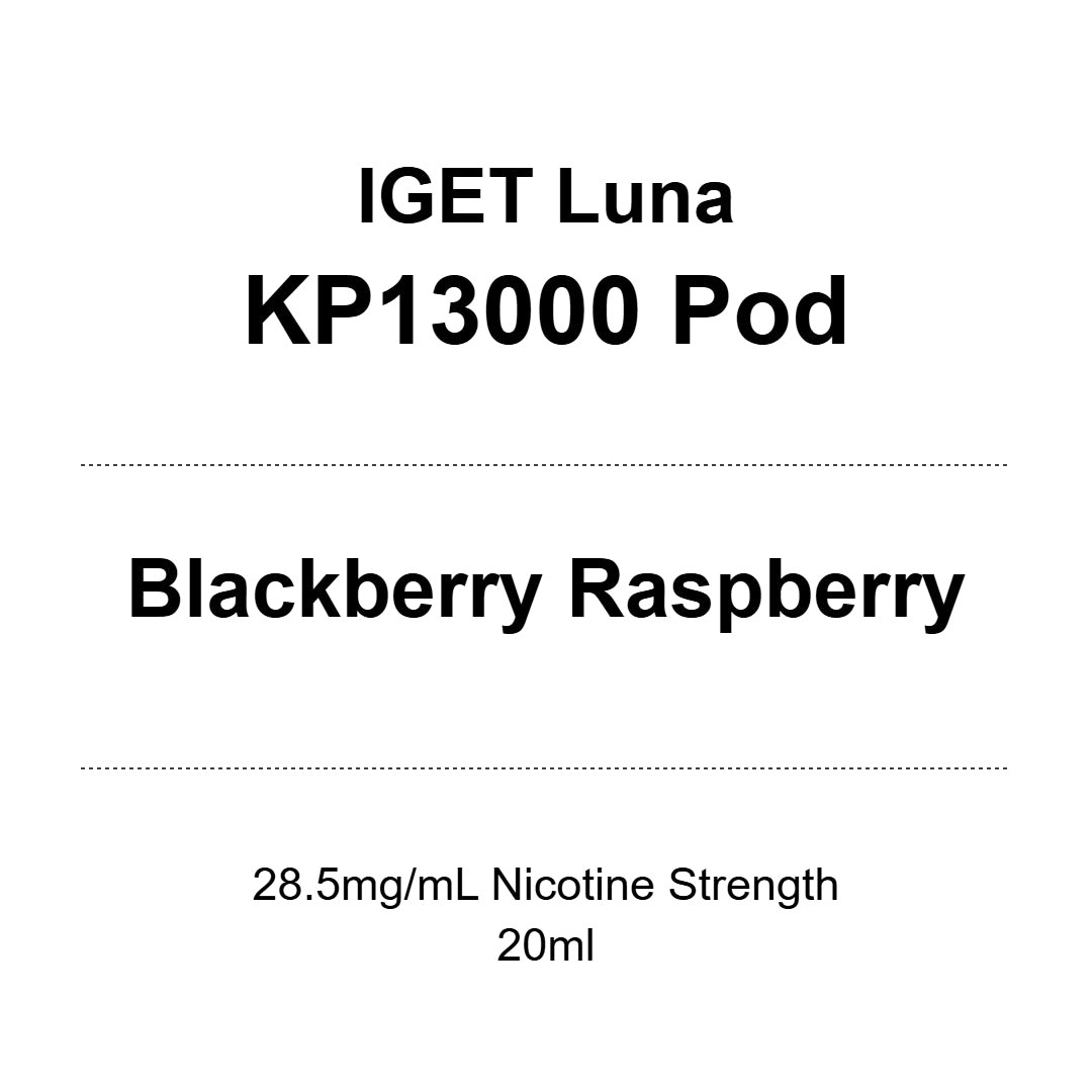 IGET LUNA KP13000 Prefilled Pods 20ml