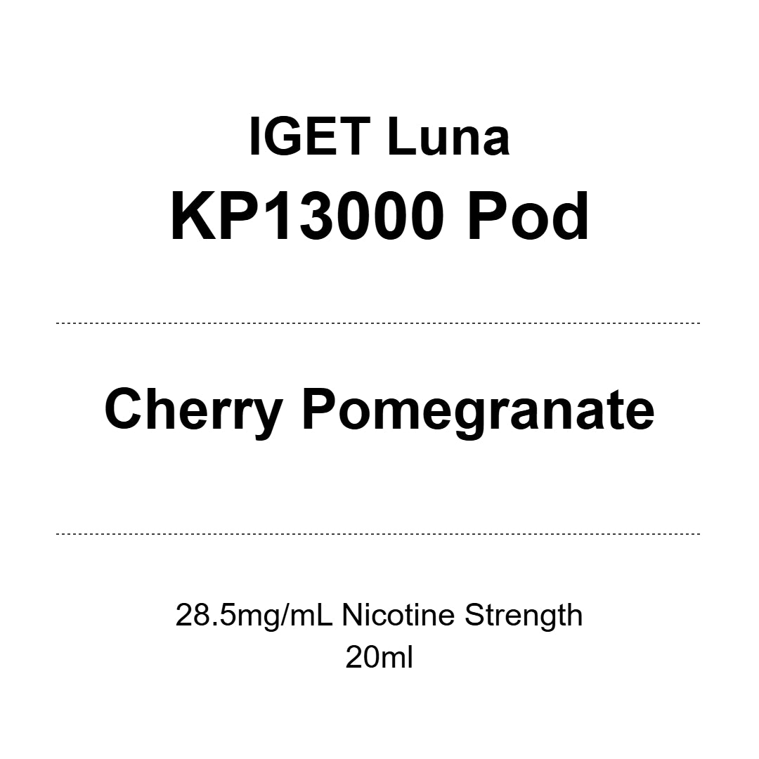 IGET LUNA KP13000 Prefilled Pods 20ml