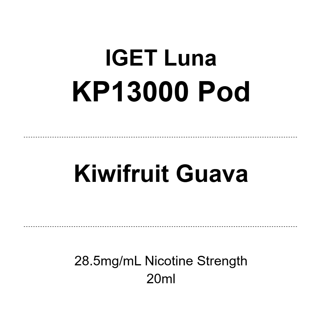 IGET LUNA KP13000 Prefilled Pods 20ml