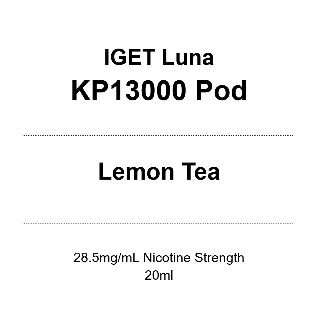 IGET LUNA KP13000 Prefilled Pods 20ml