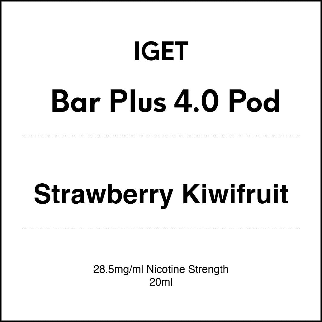 IGET Bar Plus 4.0 Replacement Pod - Strawberry Kiwifruit 20ml (15K puffs)