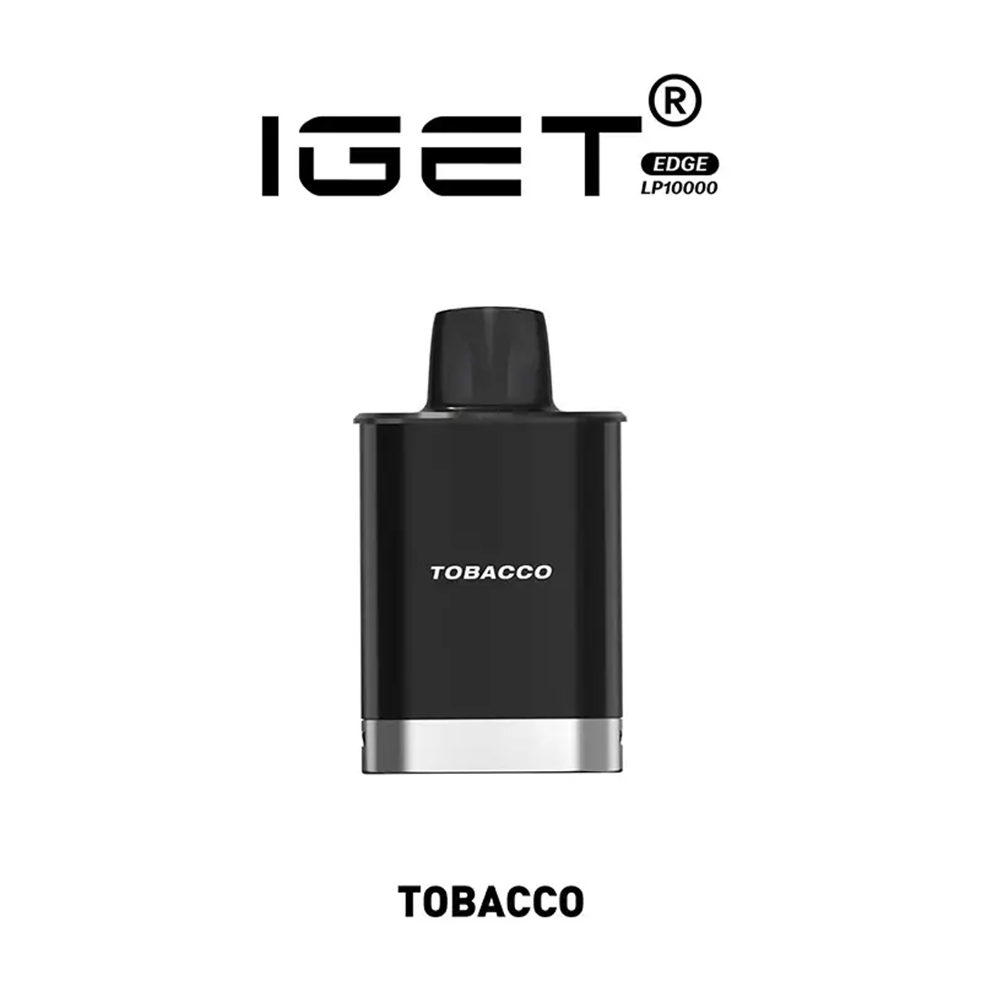 IGET EDGE LP10000 - Tobacco Pod 18ml (10000 Puffs) - VapeTrend