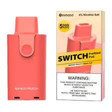 Inmood SWITCH Prefilled Pod - Mango Peach 13.5ml (5000 PUFFS) - VapeTrend NZ