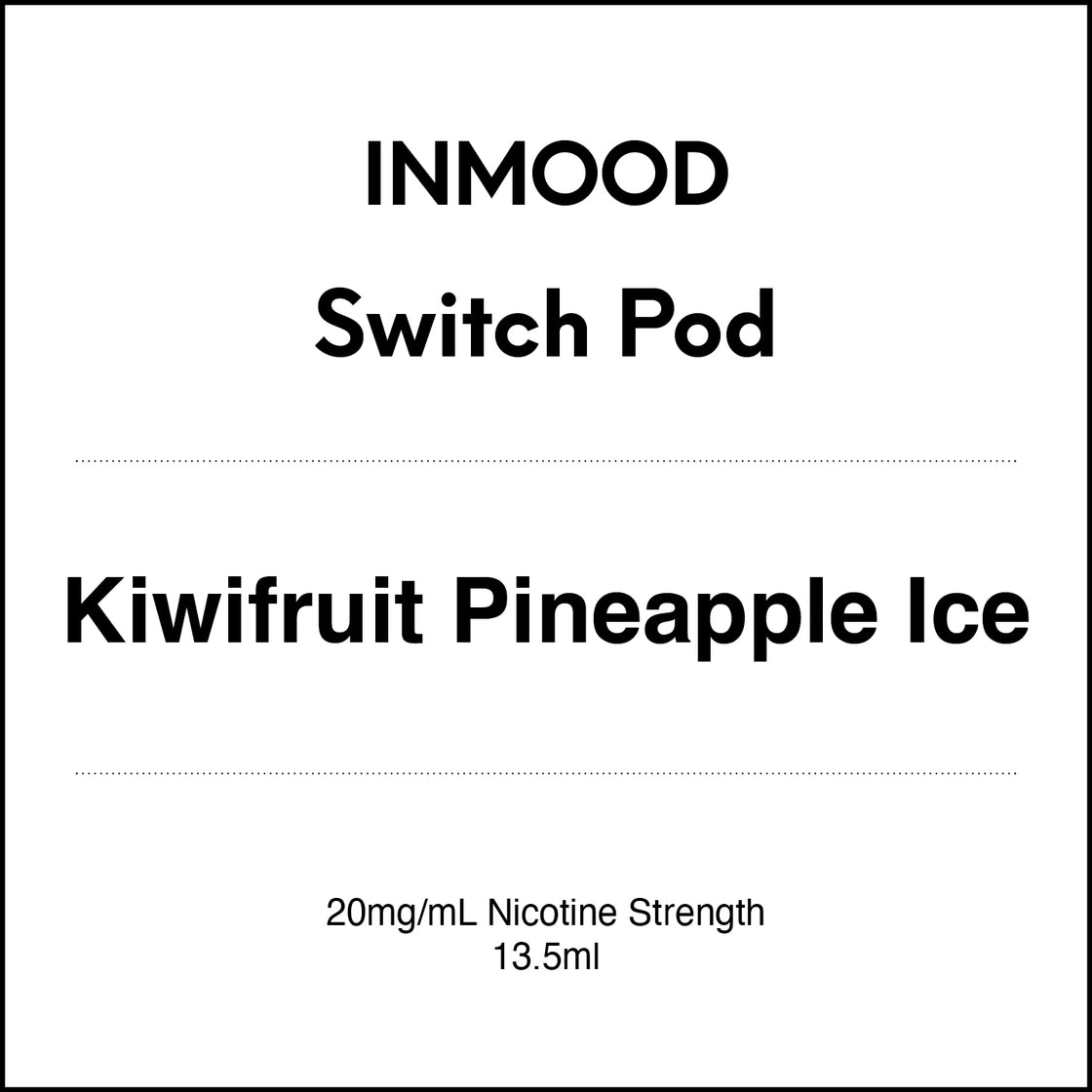 Inmood SWITCH Prefilled Pod - Kiwifruit Pineapple Ice 13.5ml