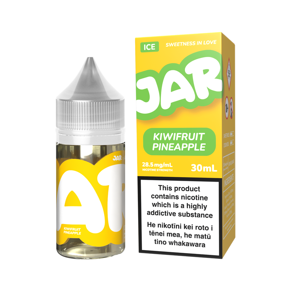 JAR by AirsPops E-liquid 30ML - Kiwifruit Pineapple at VapeTrend NZ