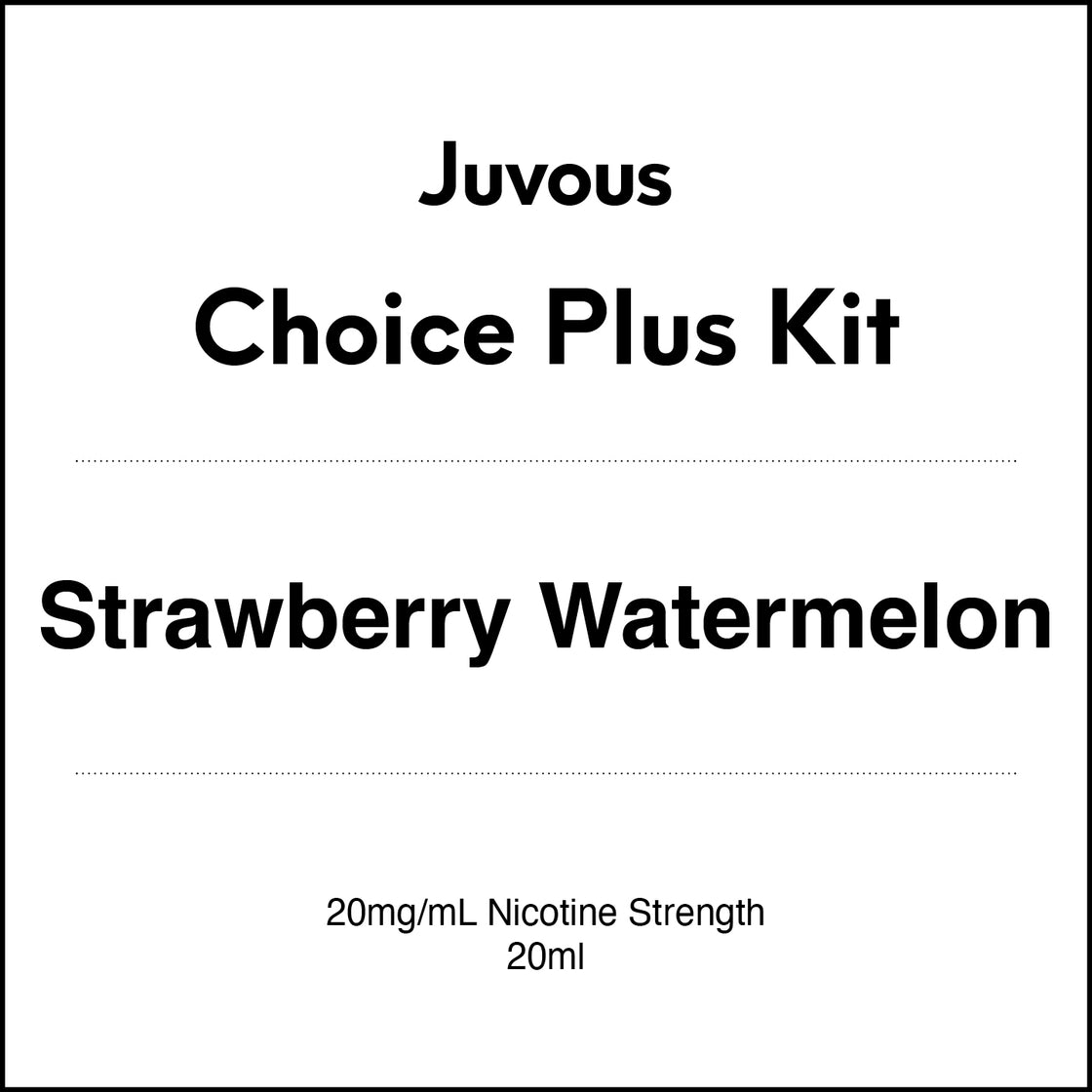Juvous Choice Plus Vape Kit 20ml - Strawberry Watermelon