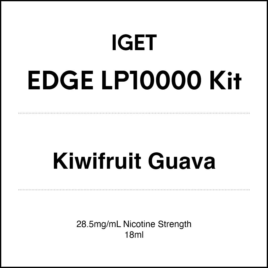 IGET EDGE LP10000 - Kiwifruit Guava Kit 18ml (10000 Puffs) in VapeTrend NZ