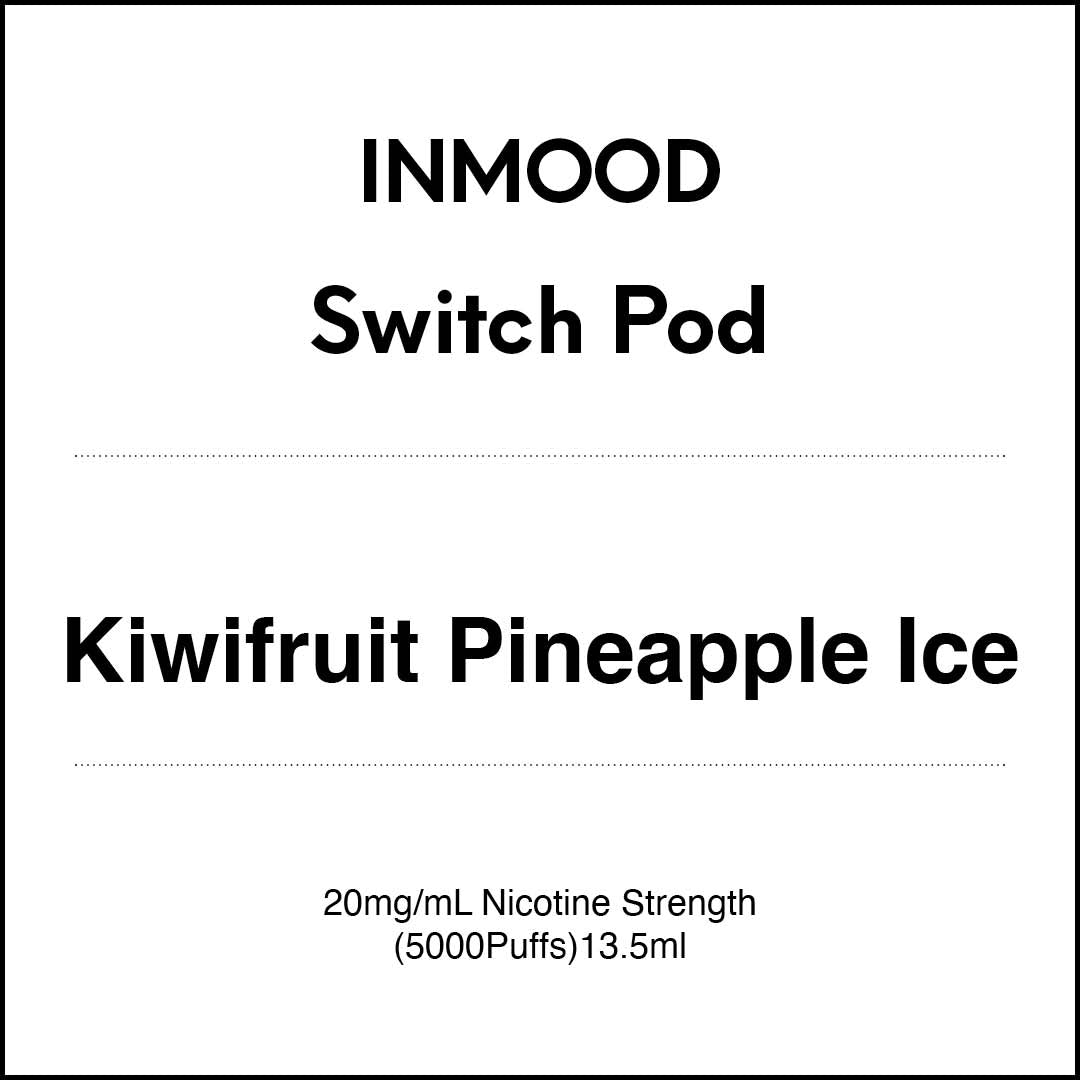 Inmood SWITCH Prefilled Pod - Kiwifruit Pineapple Ice(Prev. Kiwifruit Pineapple) 13.5ml (5000 PUFFS)