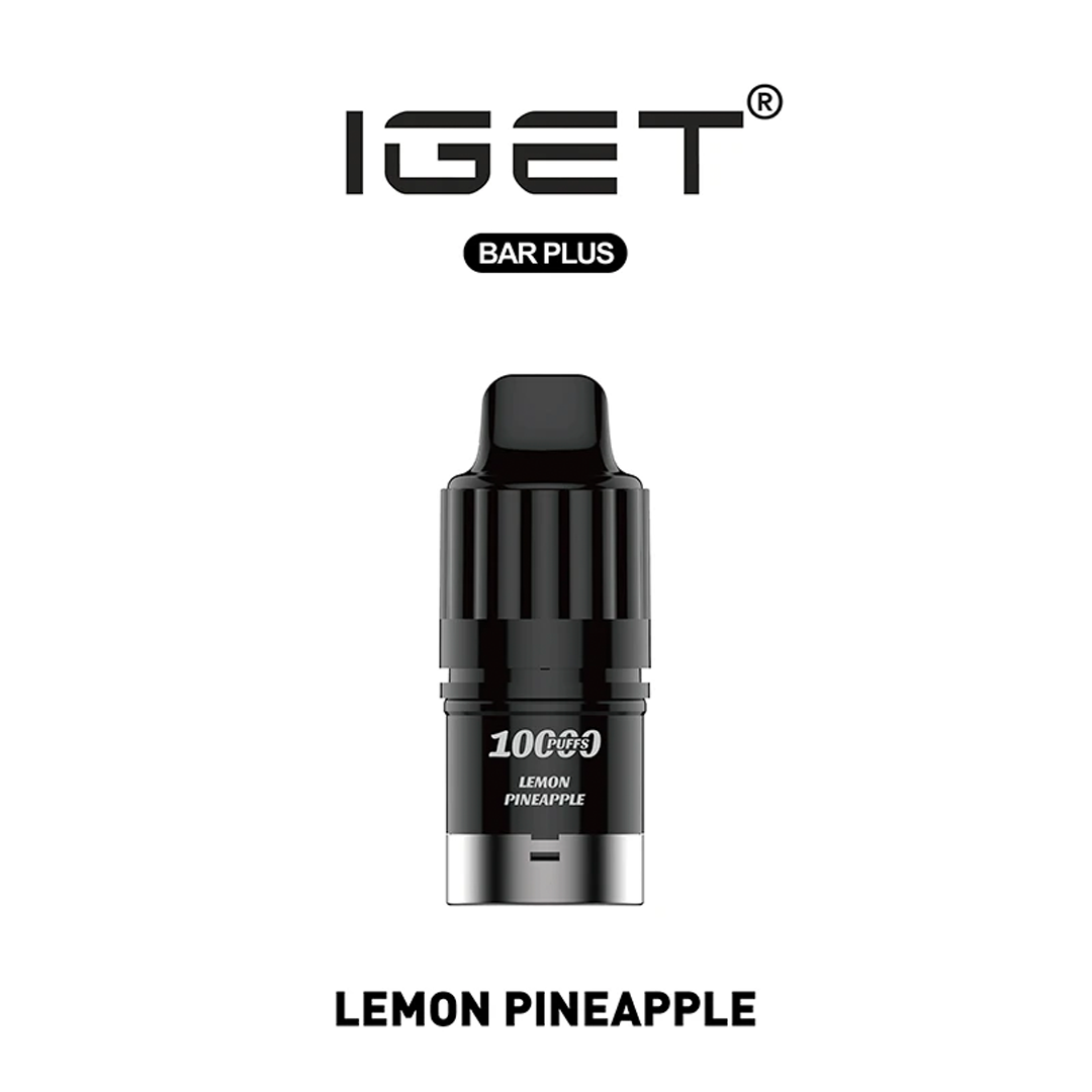 IGET Bar Plus 3.0 Replacement Pod -  Lemon Pineapple 20ml (10000 puffs) - VapeTrend NZ