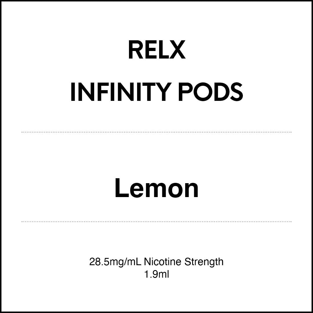 RELX INFINITY 2 PODS - Lemon 1.9ml
