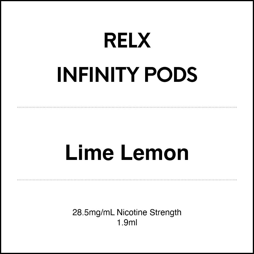RELX INFINITY PODS - Lime Lemon 1.9ml