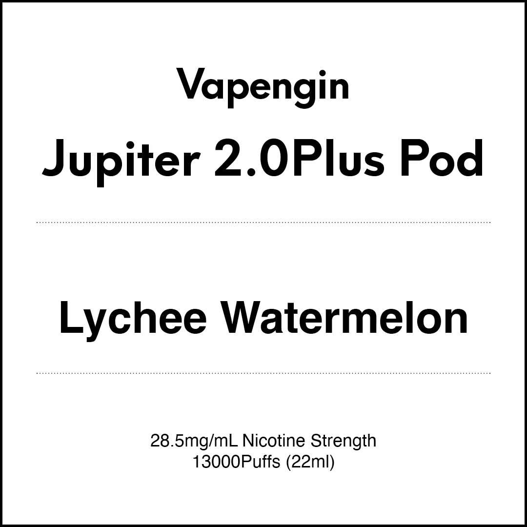 Vapengin Jupiter 2.0 Plus 13000 Puff POD - Lychee Watermelon