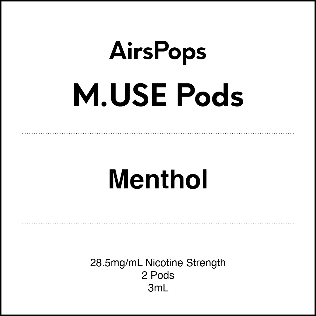 AIRSCREAM AirsPops M.USE Pods 3ml