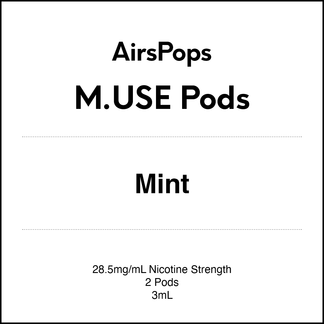 AIRSCREAM AirsPops M.USE Pods 3ml
