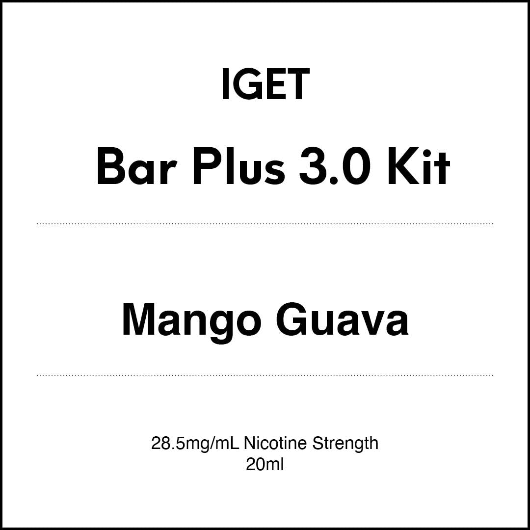 VapeTrend NZ's IGET Bar Plus 3.0 Pod - Mango Guava 20ml