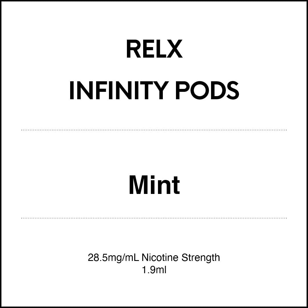 RELX INFINITY PODS - MINT 1.9ml