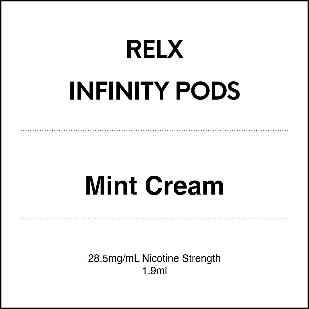 RELX INFINITY PODS - Mint Cream 1.9ml