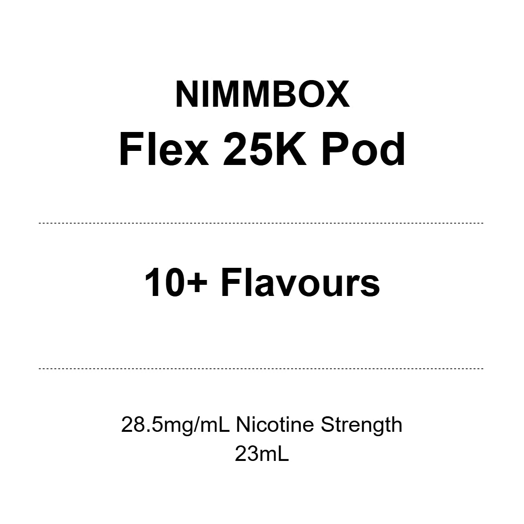 NIMMBOX Flex 25K Prefilled Pod