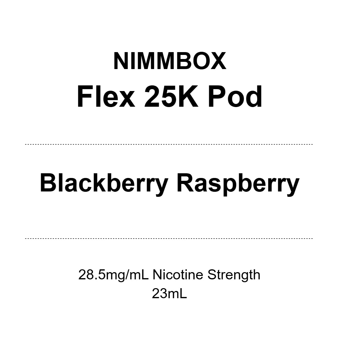 NIMMBOX Flex 25K Prefilled Pod