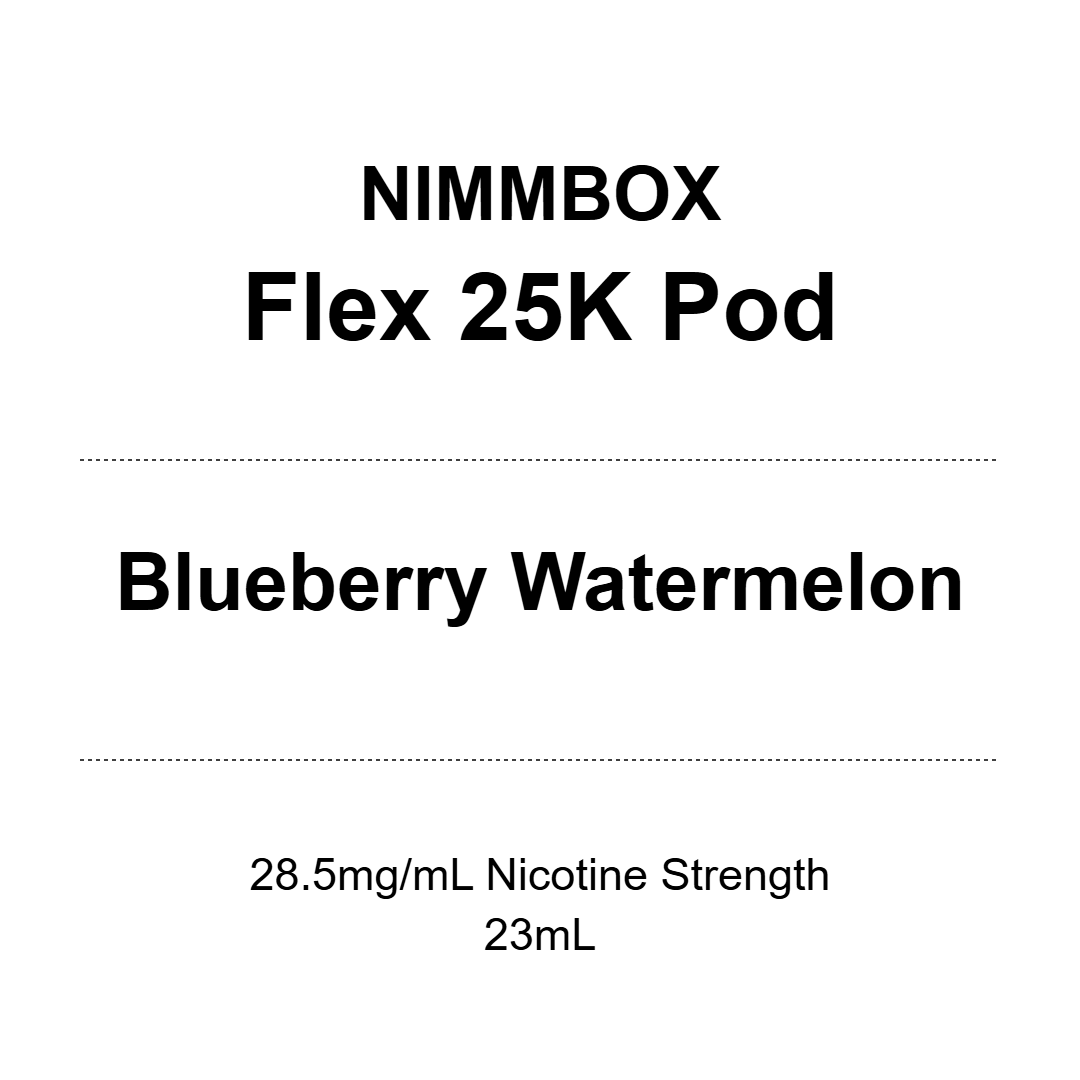 NIMMBOX Flex 25K Prefilled Pod