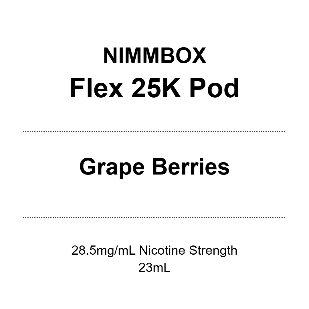NIMMBOX Flex 25K Prefilled Pod