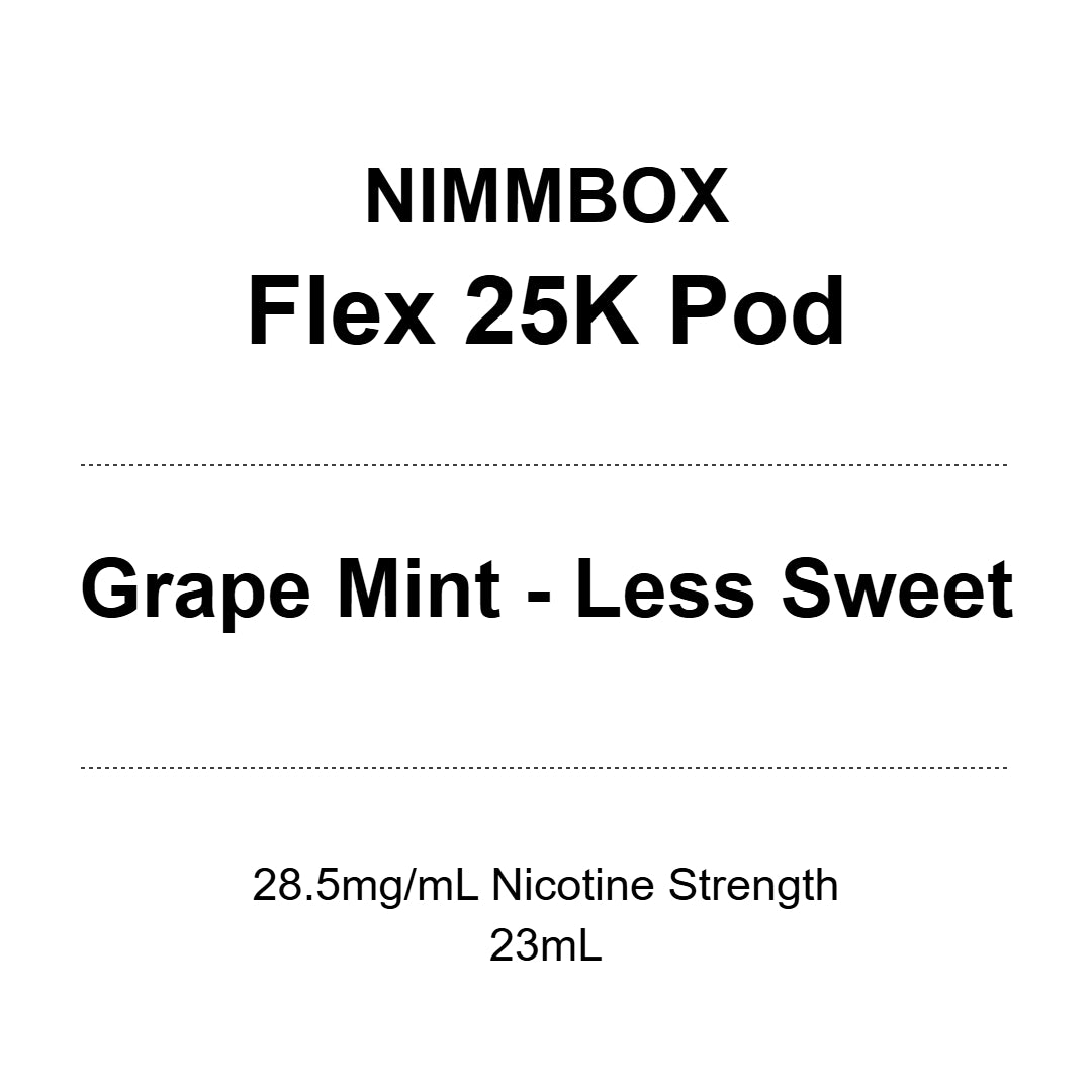 NIMMBOX Flex 25K Prefilled Pod
