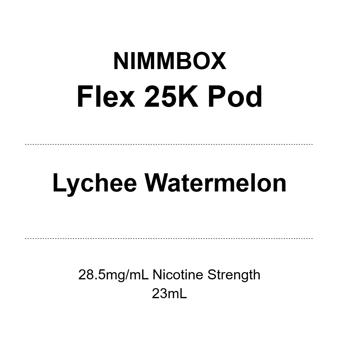 NIMMBOX Flex 25K Prefilled Pod