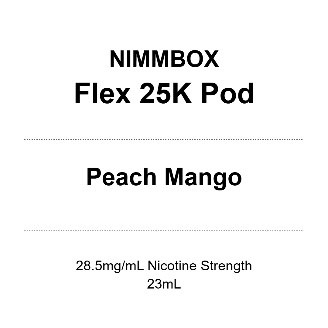 NIMMBOX Flex 25K Prefilled Pod