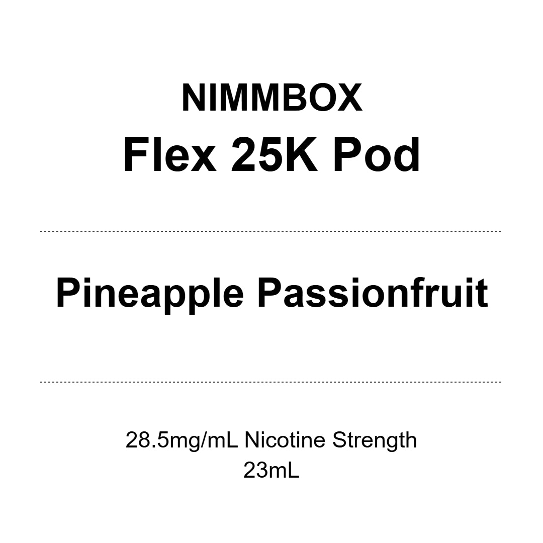 NIMMBOX Flex 25K Prefilled Pod