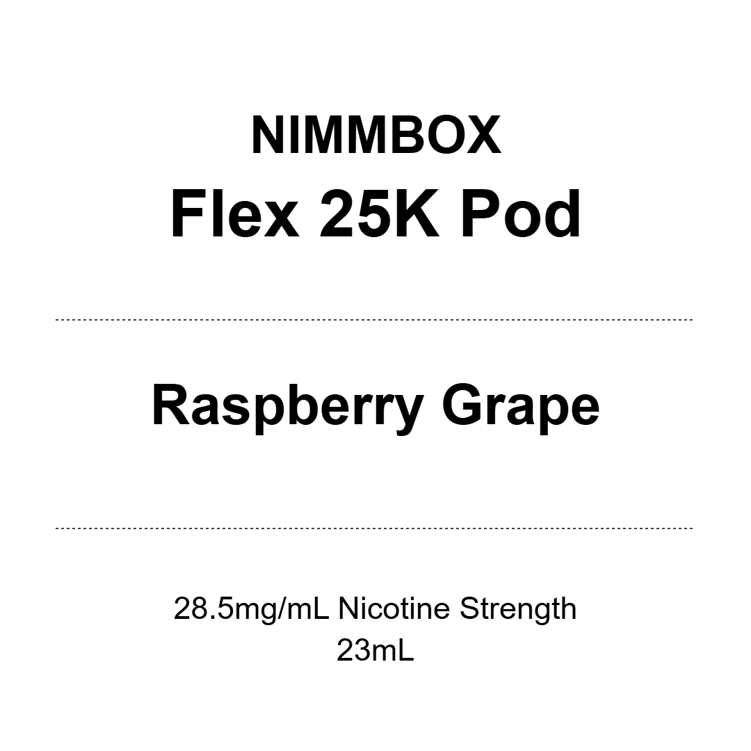 NIMMBOX Flex 25K Prefilled Pod