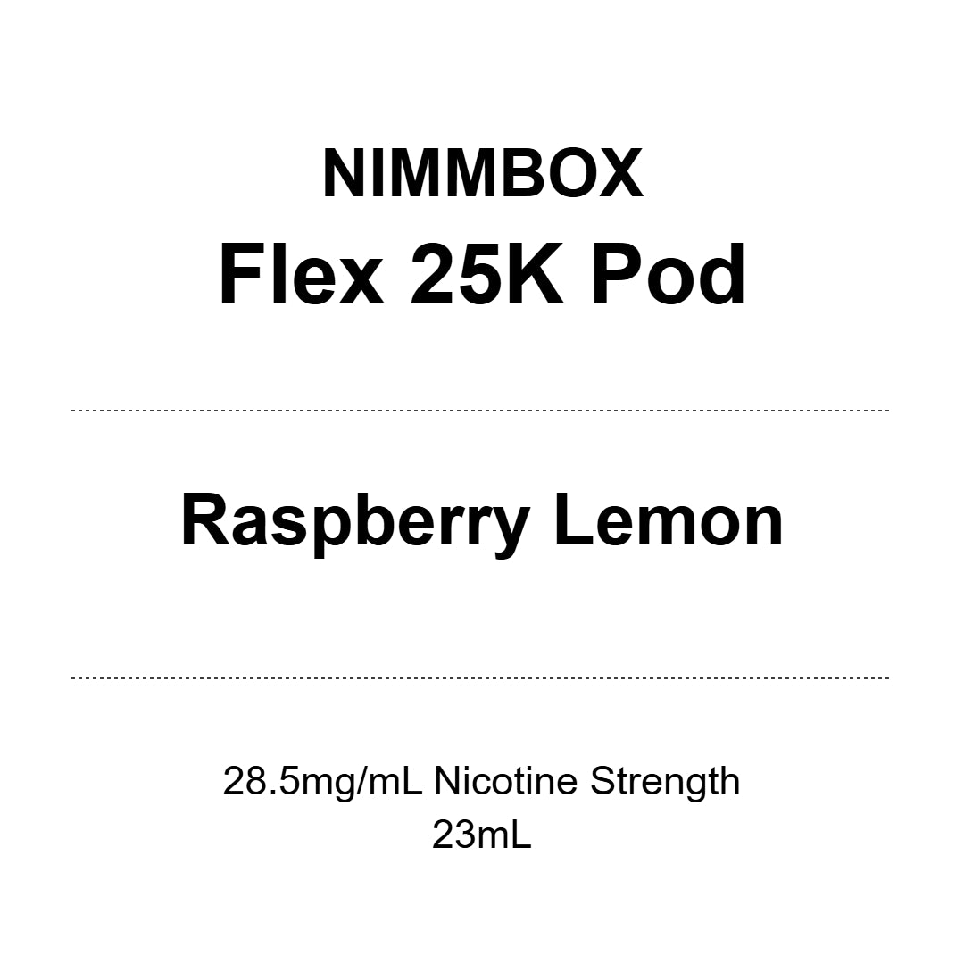 NIMMBOX Flex 25K Prefilled Pod