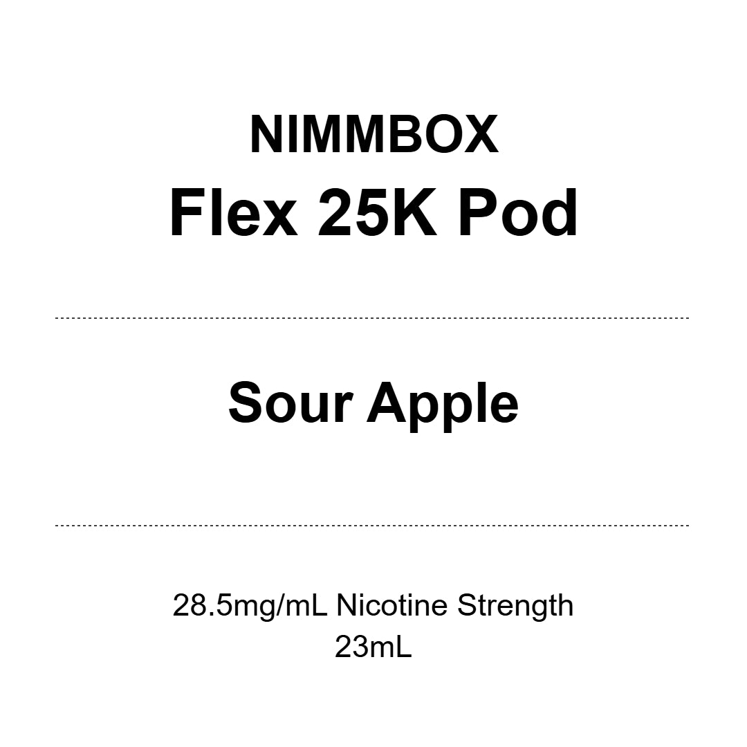 NIMMBOX Flex 25K Prefilled Pod