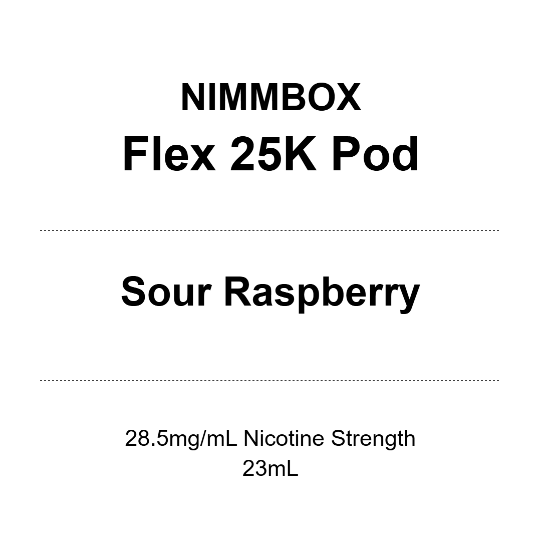 NIMMBOX Flex 25K Prefilled Pod