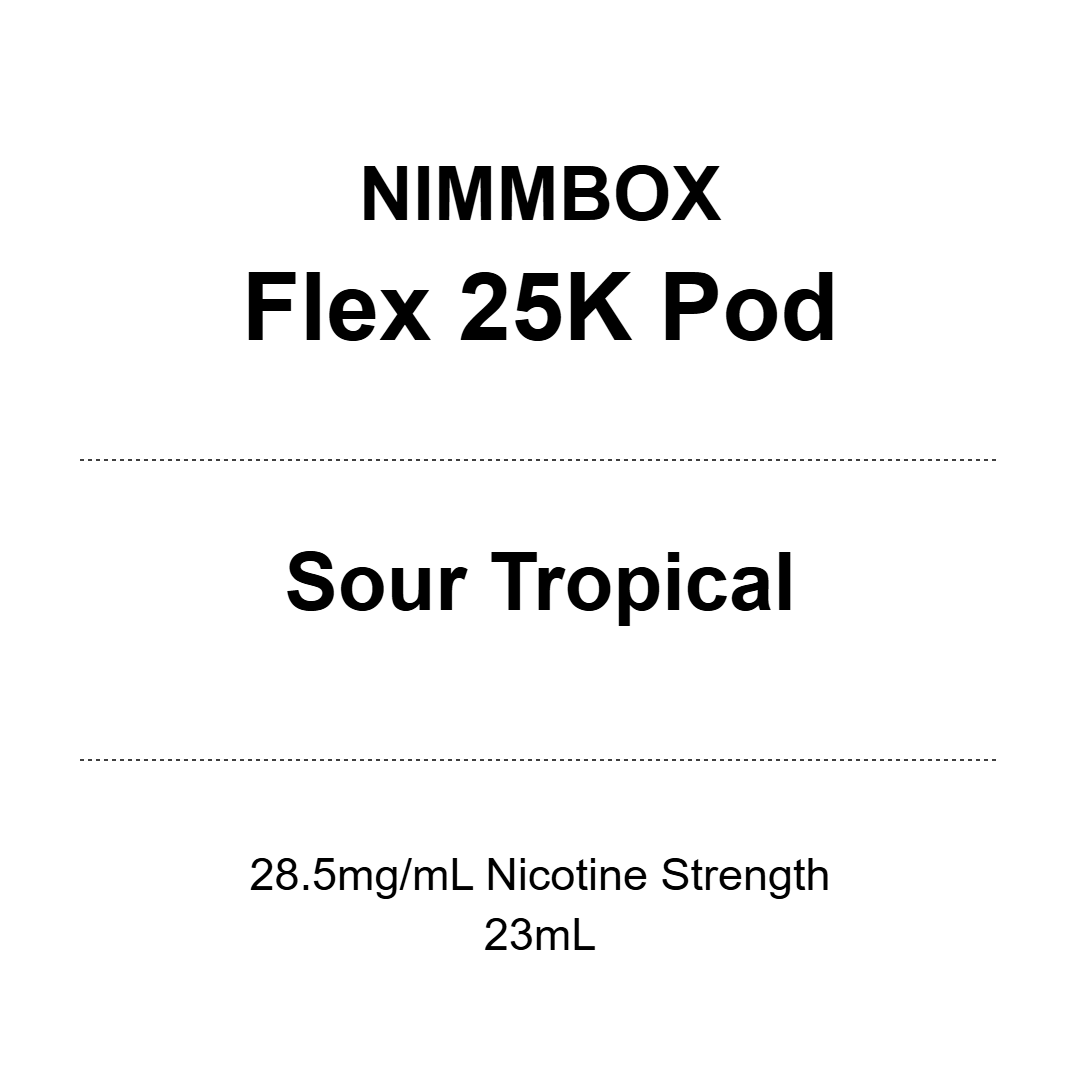 NIMMBOX Flex 25K Prefilled Pod
