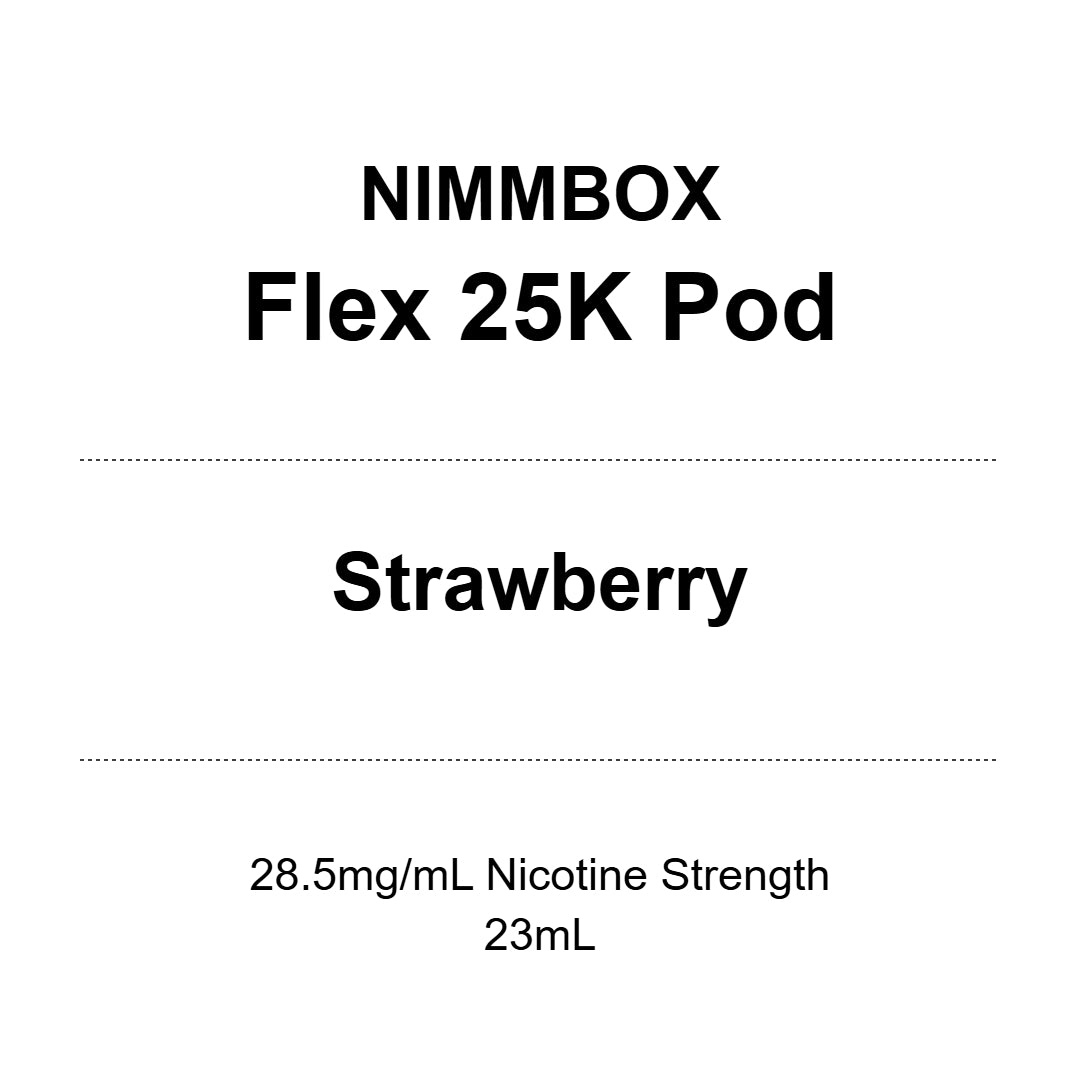 NIMMBOX Flex 25K Prefilled Pod