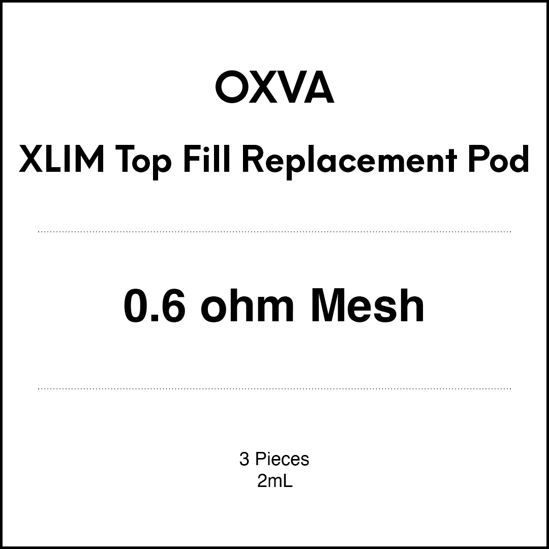 OXVA XLIM Top Fill Replacement Pods