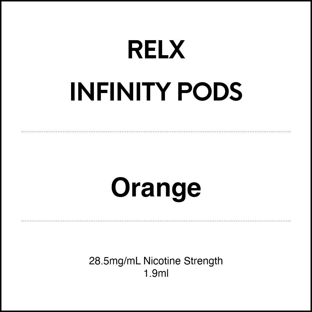 RELX INFINITY PODS - Orange 1.9ml