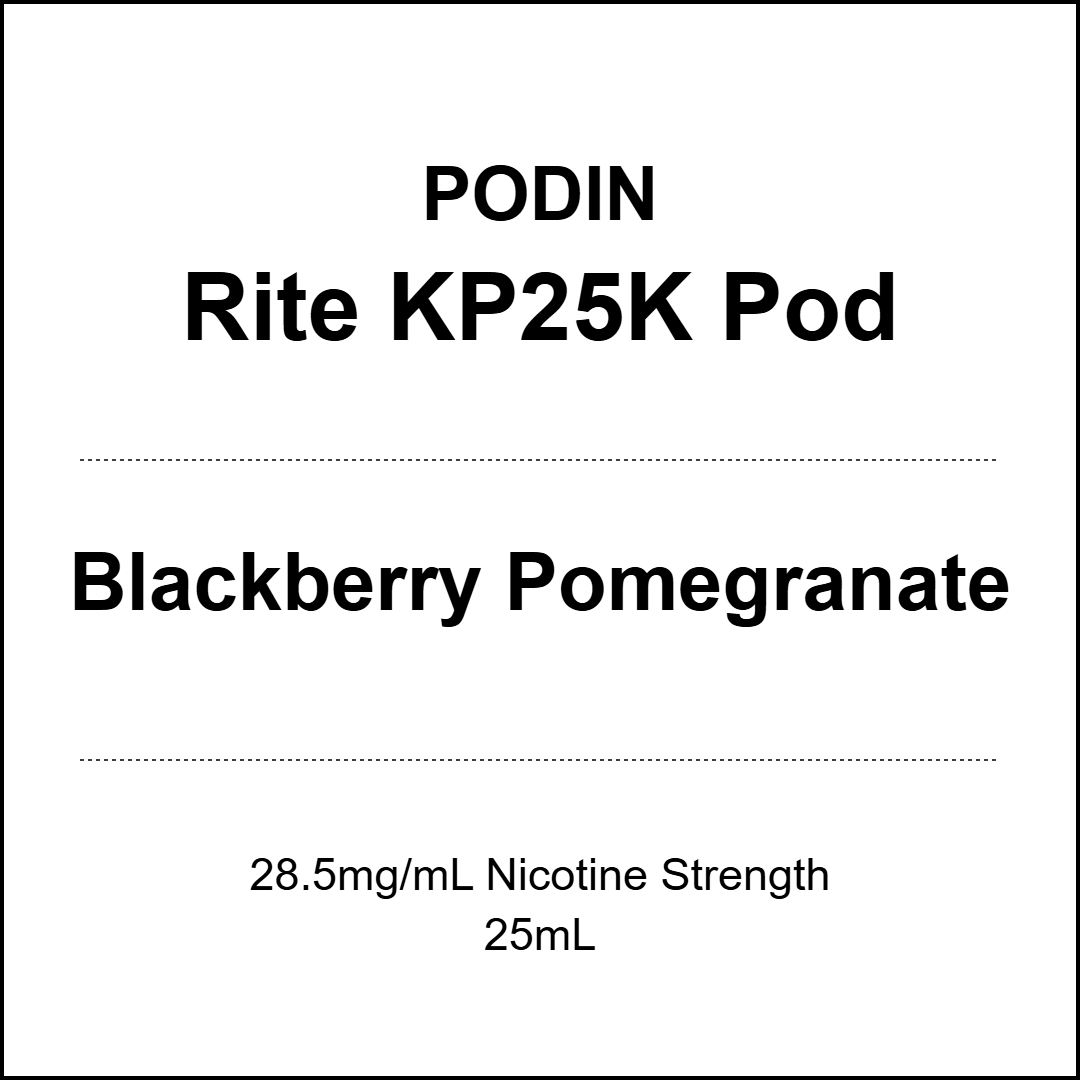 PODIN Rite KP25000 Prefilled Pod