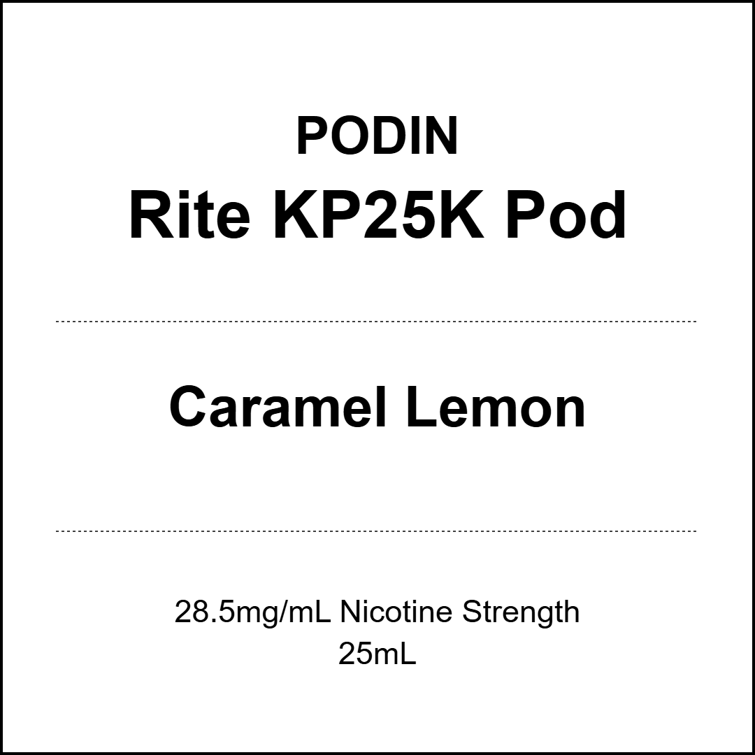 PODIN Rite KP25000 Prefilled Pod