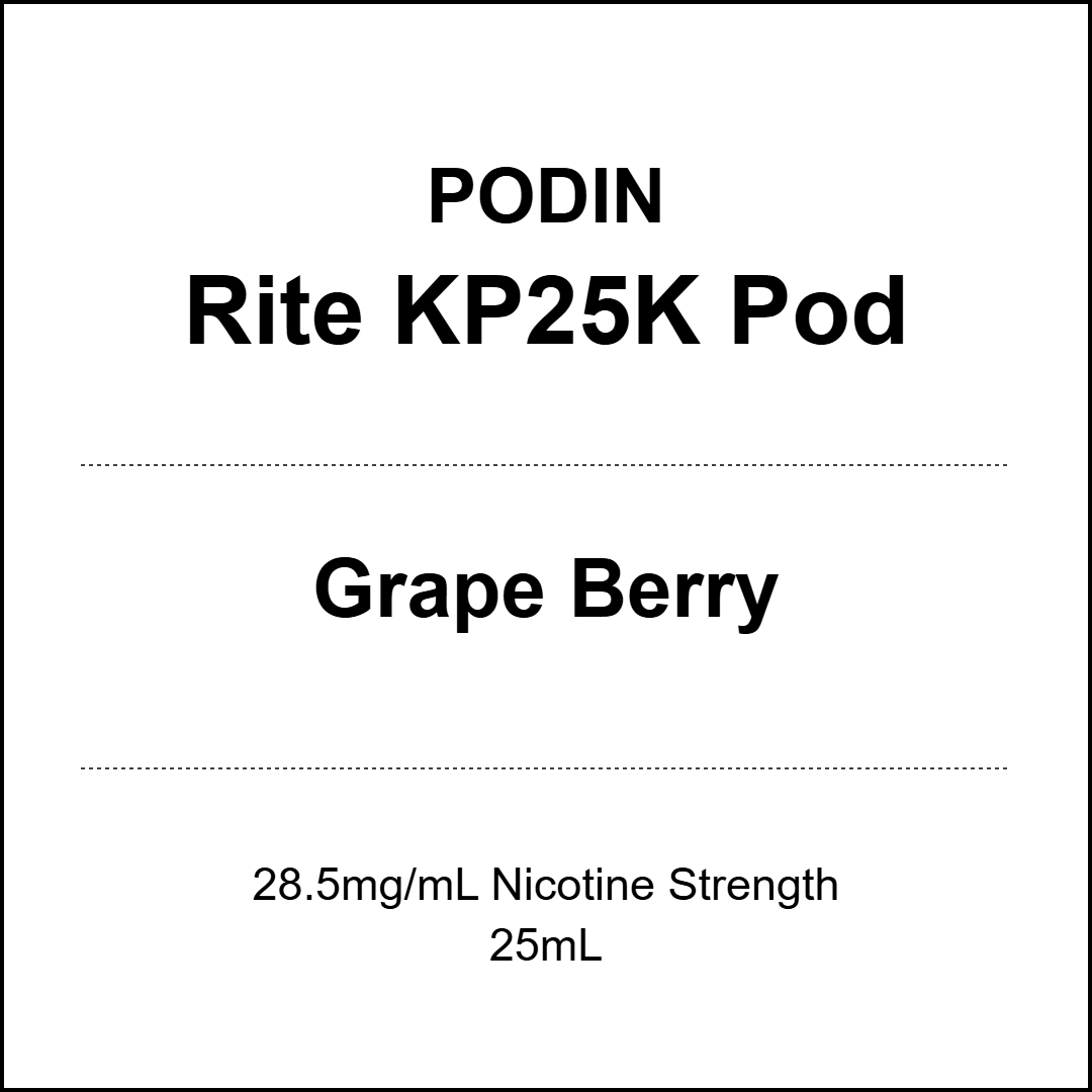PODIN Rite KP25000 Prefilled Pod