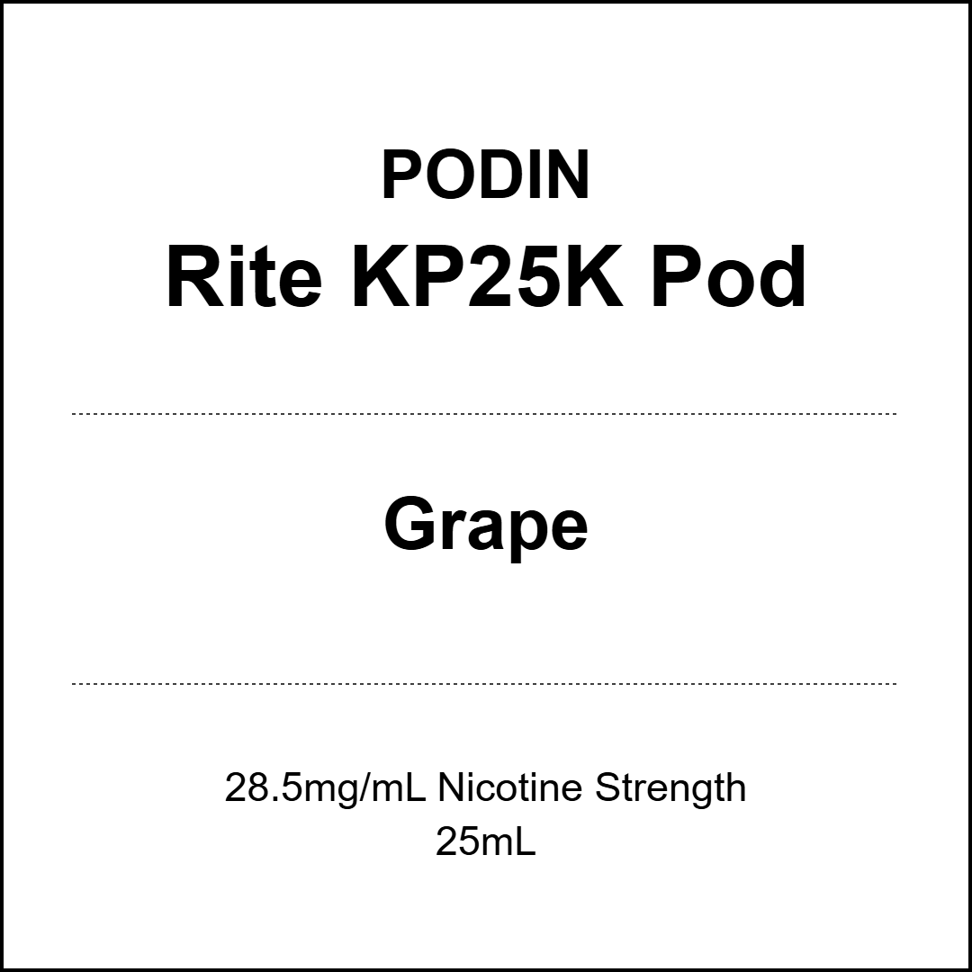 PODIN Rite KP25000 Prefilled Pod