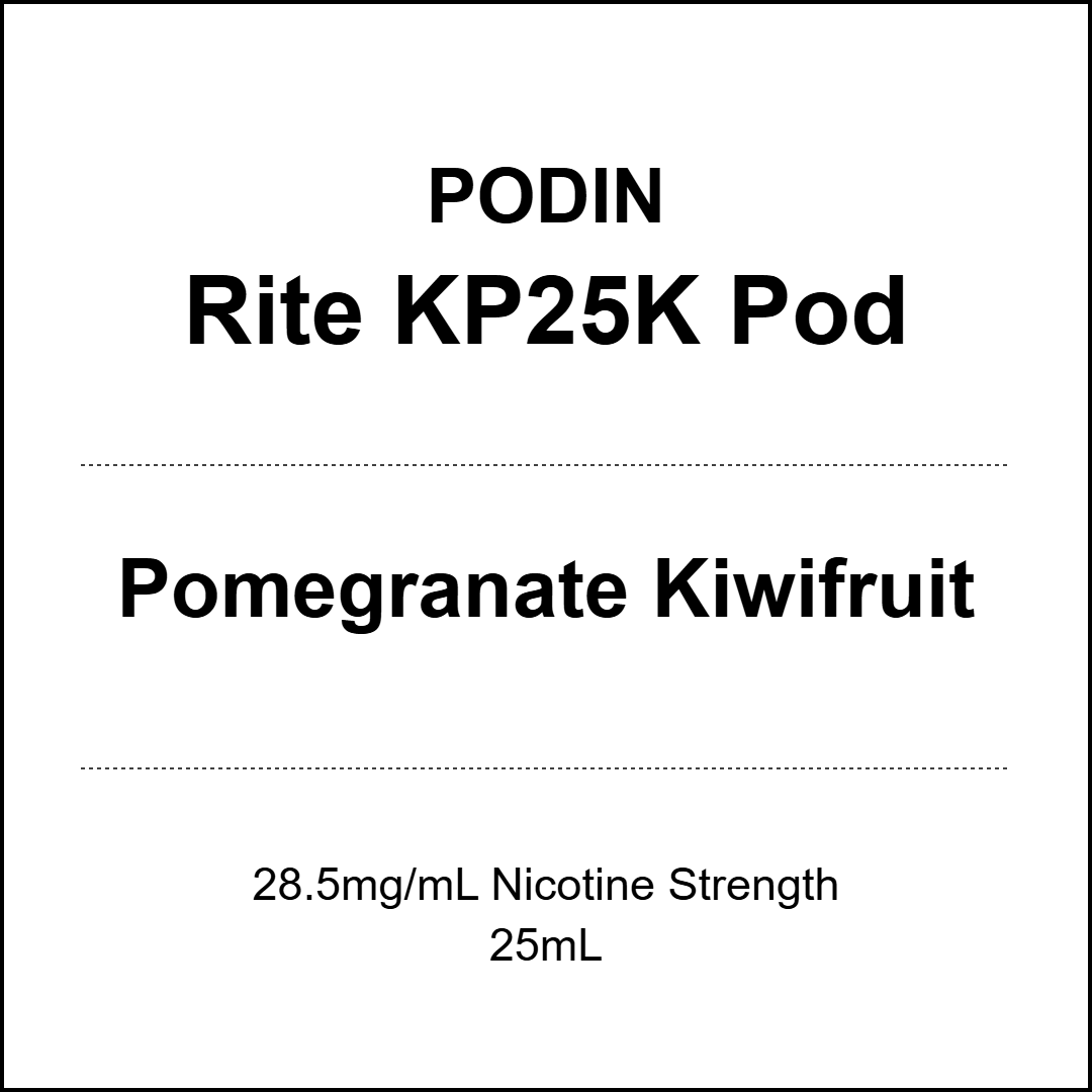 PODIN Rite KP25000 Prefilled Pod