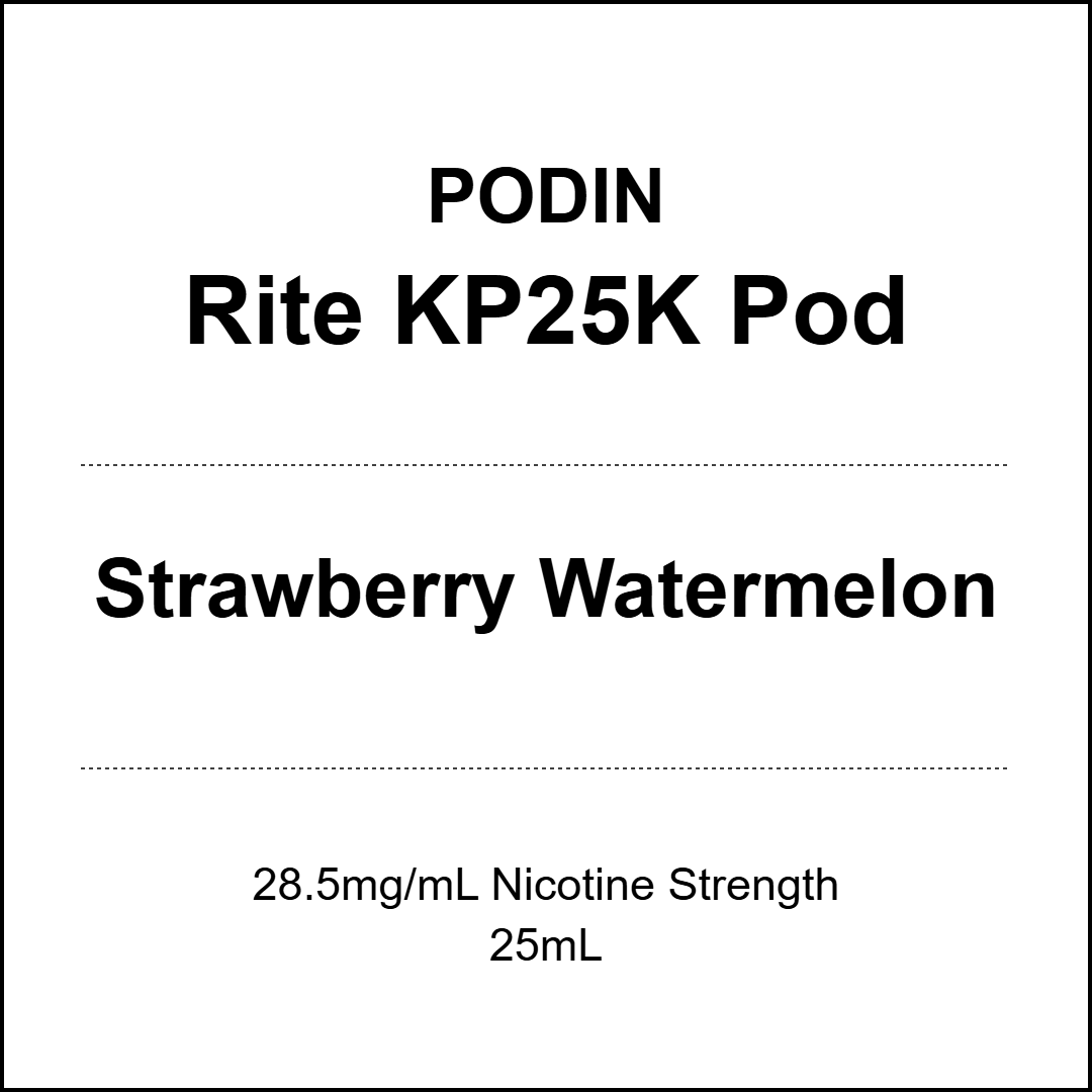 PODIN Rite KP25000 Prefilled Pod