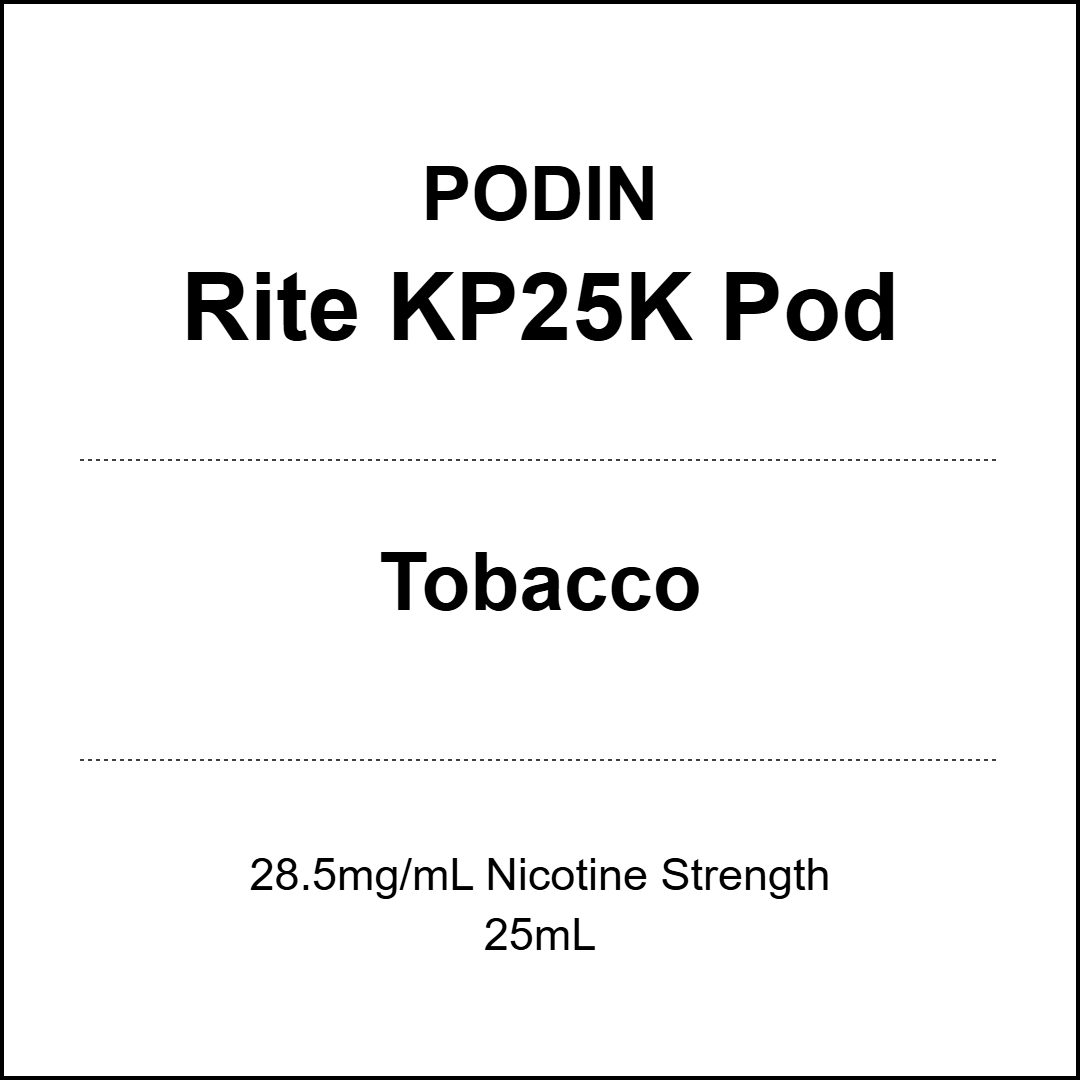 PODIN Rite KP25000 Prefilled Pod