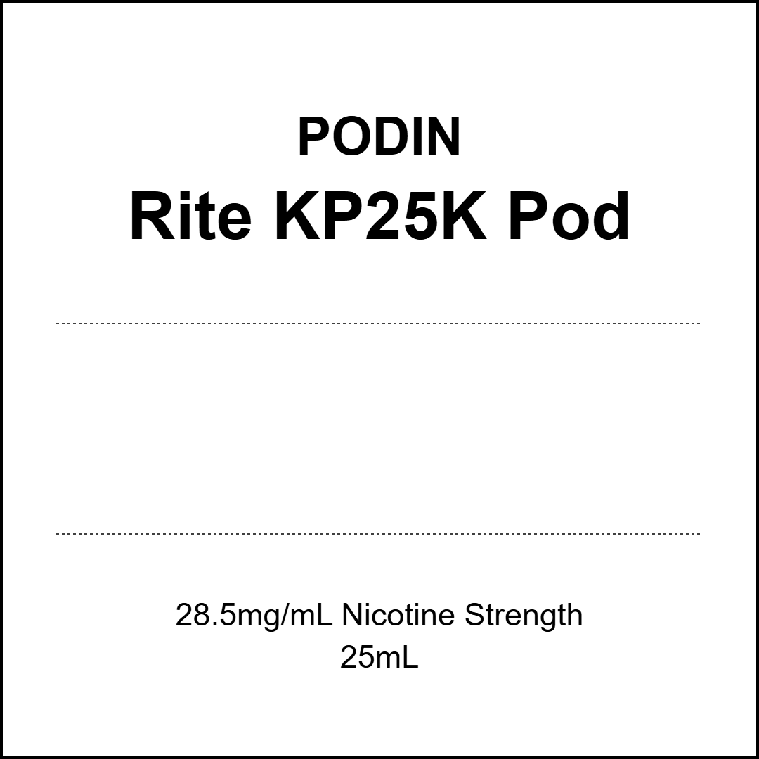 PODIN Rite KP25000 Prefilled Pod