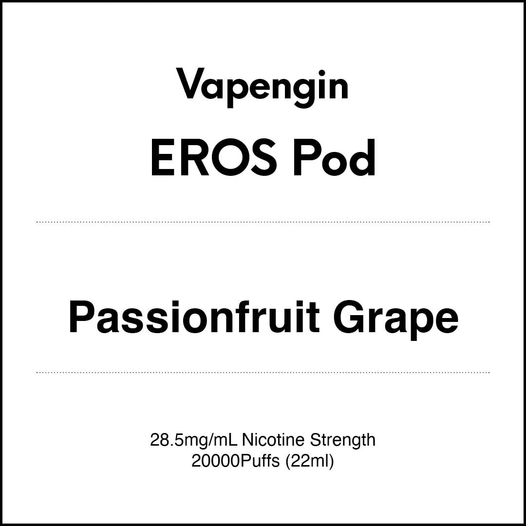 Vapengin EROS POD (20000 Puffs) - Passionfruit Grape